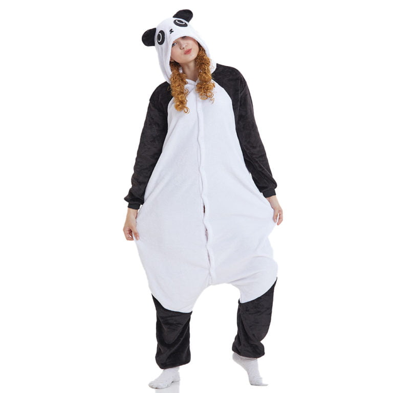 Adult Panda Onesie Animal Kigurumi Costumes Pajama - Allonesie