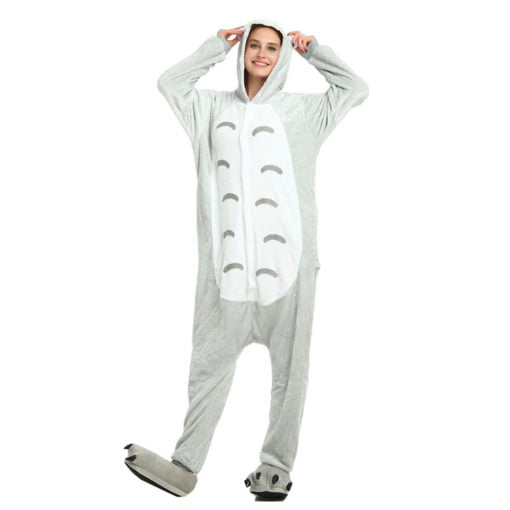 Adult Totoro Onesie Pajamas Cat Kigurumi Costume Pajama