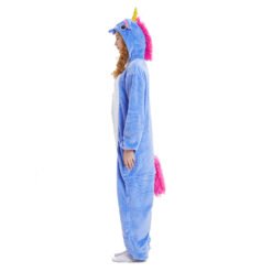 Blue Unicorn Onesies Kigurumi Adult Animal Costume Pajama