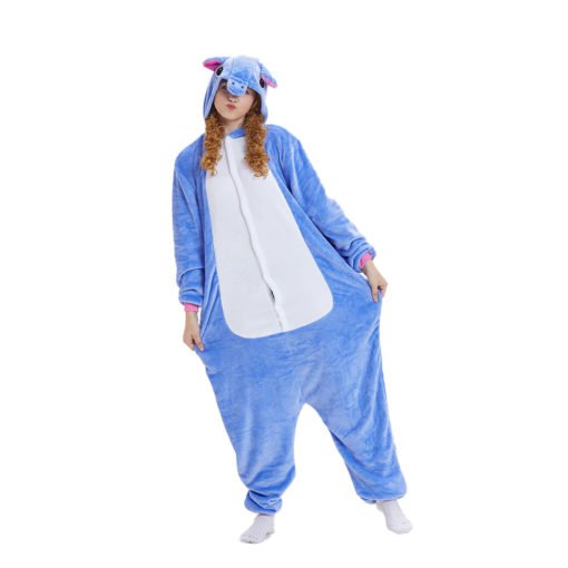 Blue Unicorn Onesies Kigurumi Adult Animal Costume Pajama