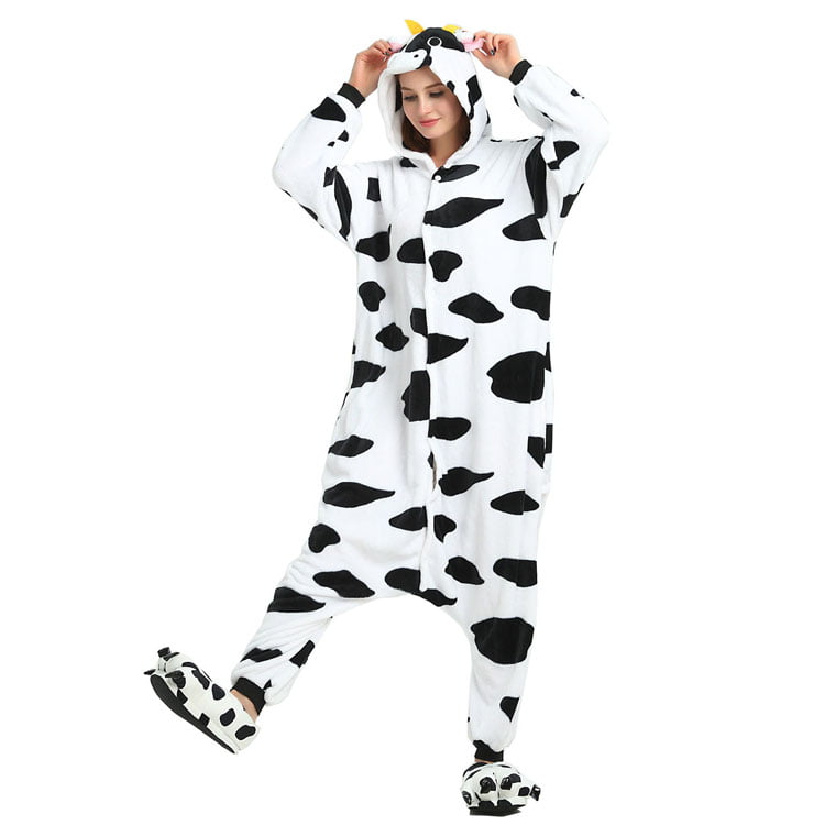 Cow Onesie for Adult Kigurumi Animal Costumes Pajamas - Allonesie