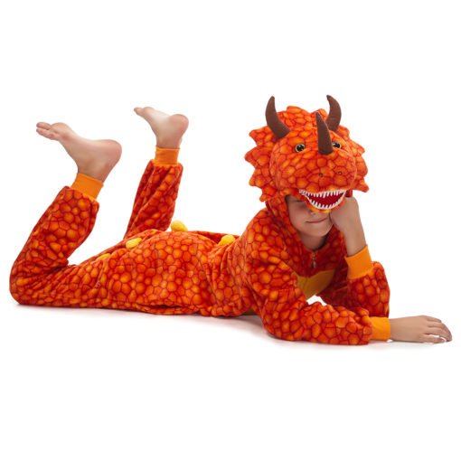 Kids Dinosaur Onesie Toddler Kigurumi Animal Costumes Pajamas - Image 9
