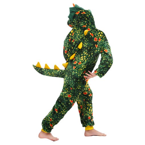 Kids Dinosaur Onesie Toddler Kigurumi Animal Costumes Pajamas - Image 4
