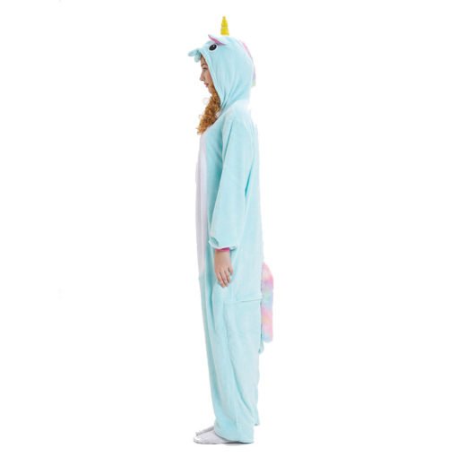 Light Green Unicorn Onesie Kigurumi Adult Kid's Animal Onesie Costume Pajama