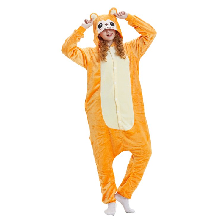 Adult Monkey Onesie Kigurumi for Women Men Animal Costumes Pajamas -  Allonesie