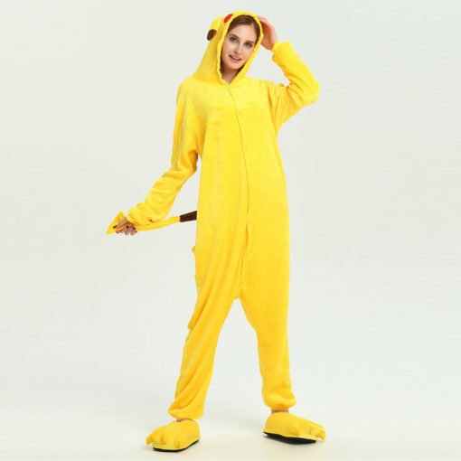 Pikachu Onesie Kigurumi Animal Pajama Women & Men Costumes