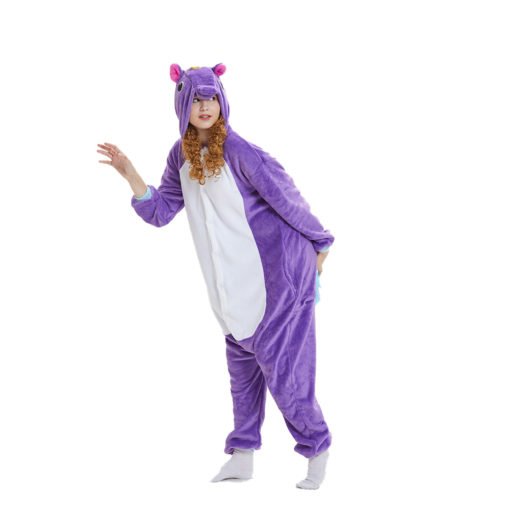 Purple Unicorn Onesie Kigurumi Adult Animal Costume Pajama