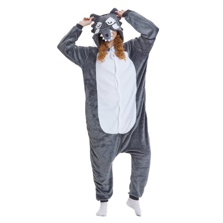 Wolf onesie online mens