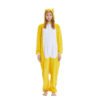 Yellow Unicorn Kigurumi Onesie Pajamas Animal Costumes For Women & Men