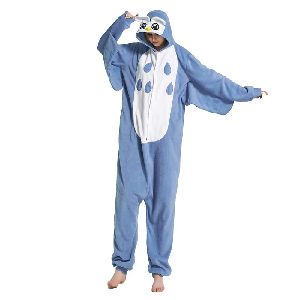 Adult Owl Onesie Women & Men Kigurumi Animal Costumes Pajamas - Allonesie