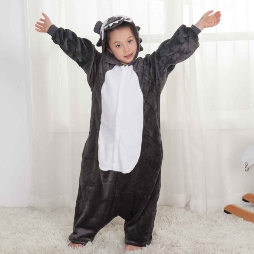 animal wolf onesie for kids