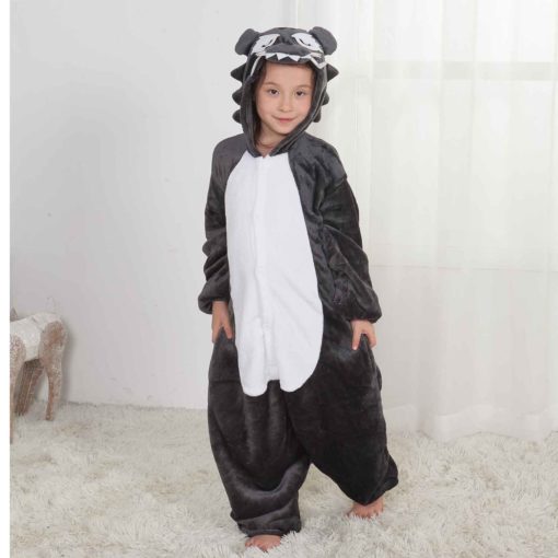 animal wolf onesie for kids