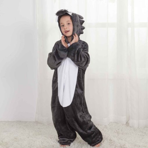 animal wolf onesie for kids