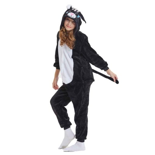 black cat onesie