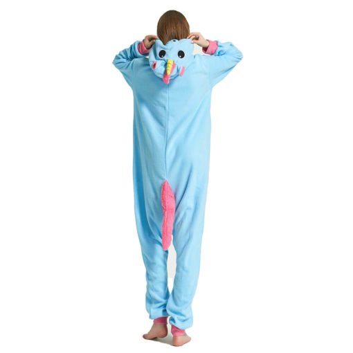 blue unicorn onesie