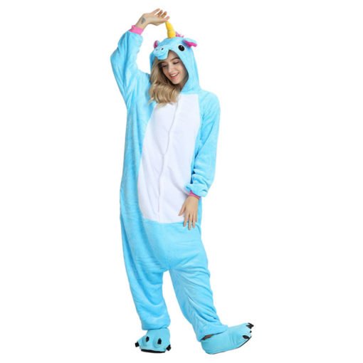 blue unicorn onesie