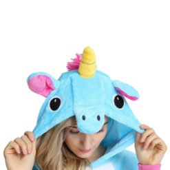 blue unicorn onesie