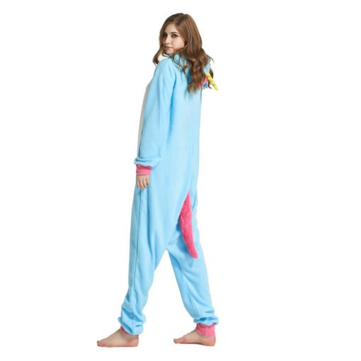 blue unicorn onesie