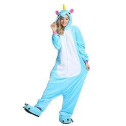 blue unicorn onesie