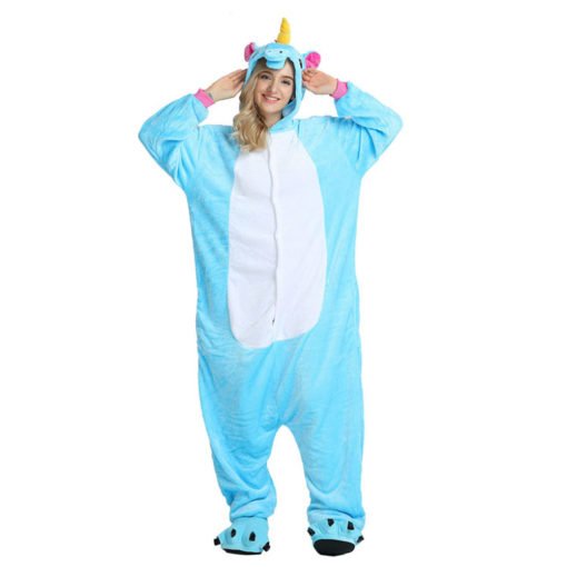 blue unicorn onesie