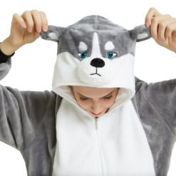 dog husky onesie