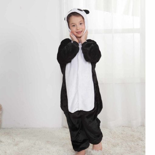 girls panda onesie