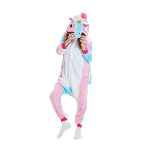 girls rainbow unicorn onesie