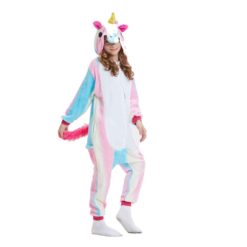 girls rainbow unicorn onesie