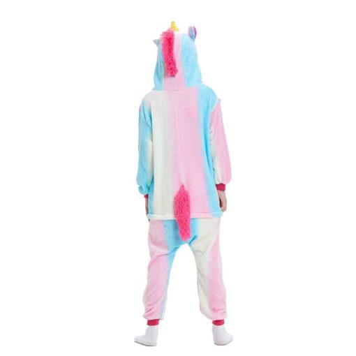 girls rainbow unicorn onesie