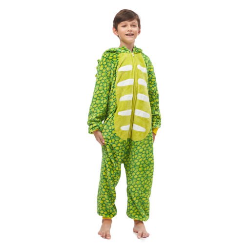 Kids Dinosaur Onesie Toddler Kigurumi Animal Costumes Pajamas - Image 7