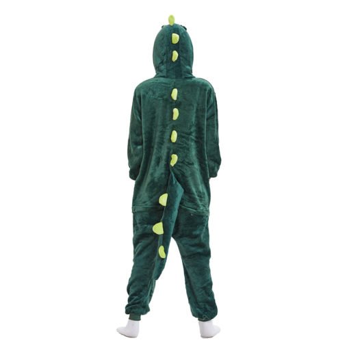 green dinosaur onesie