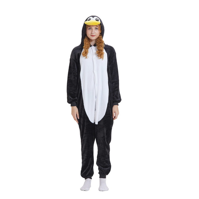 Penguin Onesie For Adult Kigurumi Animal Costumes Pajamas Allonesie — free download