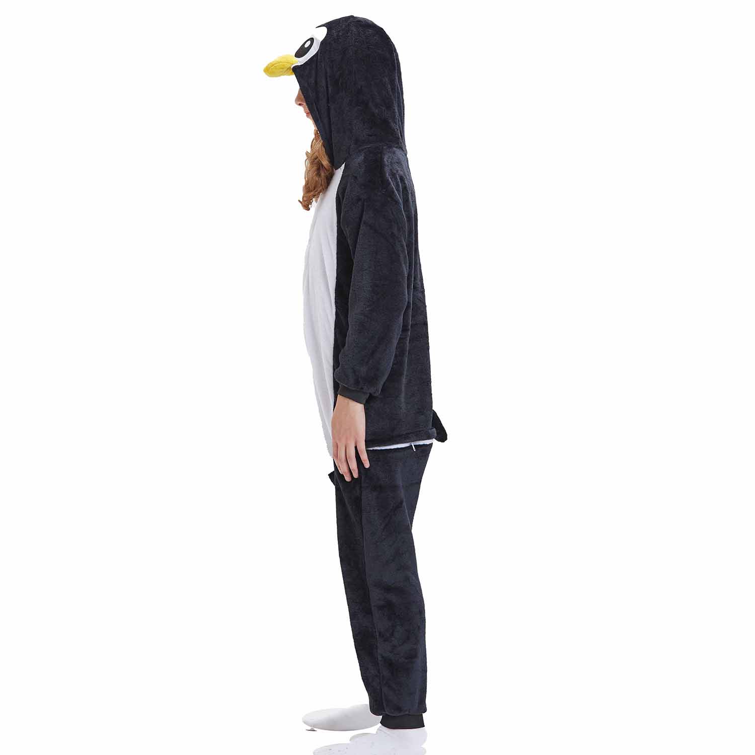 Penguin Onesie Kids Animal Pajamas Kigurumi Costumes Allonesie