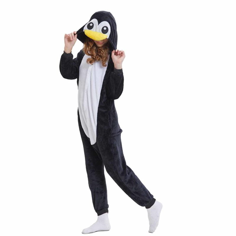 Penguin Onesie Kids Animal Pajamas Kigurumi Costumes Allonesie — free download
