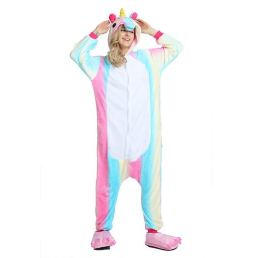 rainbow unicorn onesie