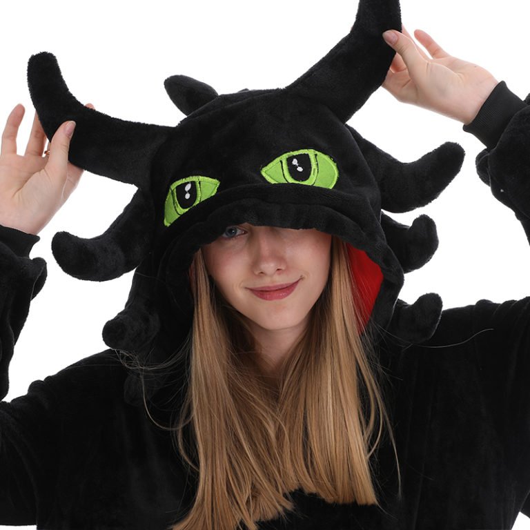 Toothless Onesie Dragon Kigurumi Pajamas for Adult Animal Onesies