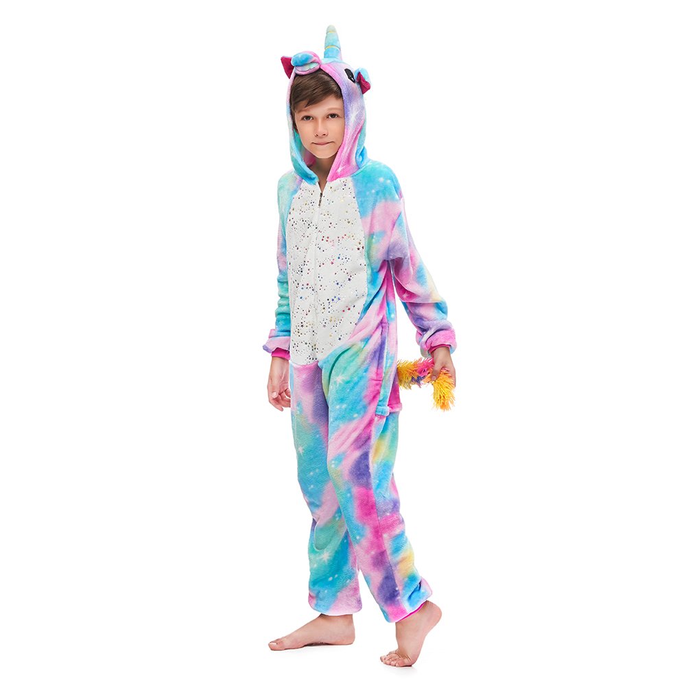 Unicorn Onesie Kids Animal Kigurumi Pajamas Costume - Allonesie