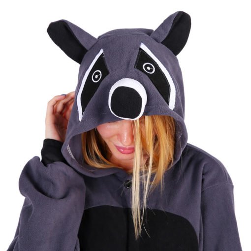 raccoon onesie