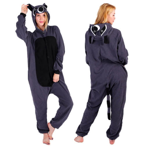 raccoon onesie