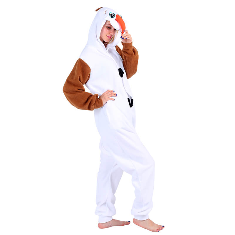 Adult Snowman Onesie Kigurumi Pajama Allonesie