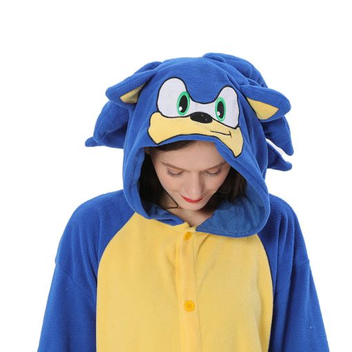 sonic onesie pajamas