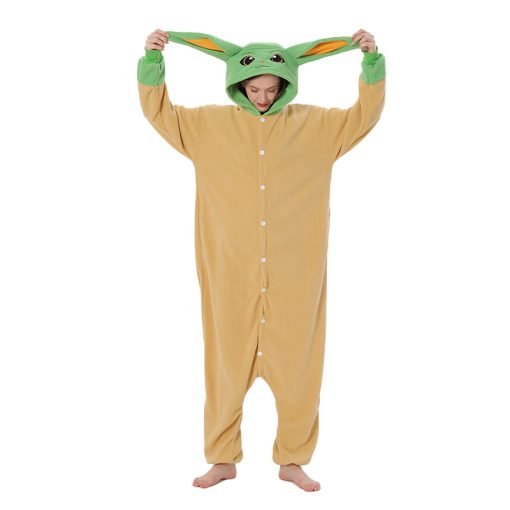 yoda onesie costume