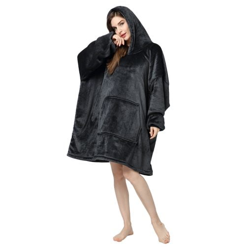 blanket hoodie amazon black