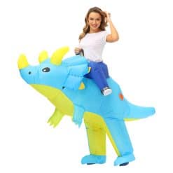 Dinosaur Rider Costume Funny Blow Up Costumes for Adult & Kids