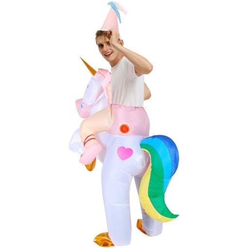 adult inflatable unicorn costume