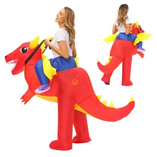 inflatable riding costume
