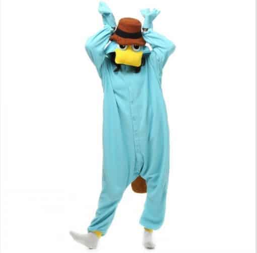 Perry The Platypus Onesie Costume For Women & Men