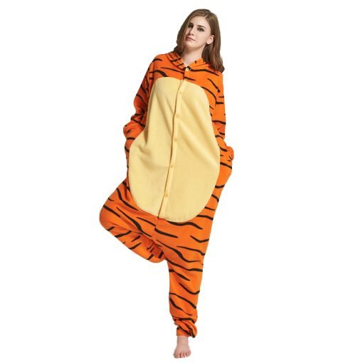 Winnie The Pooh Adult Tigger Onesie Costume Pajamas Tigers Animal Costumes
