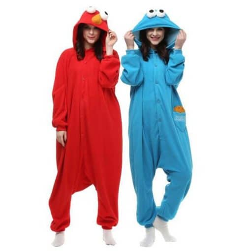 cookie monster onesie