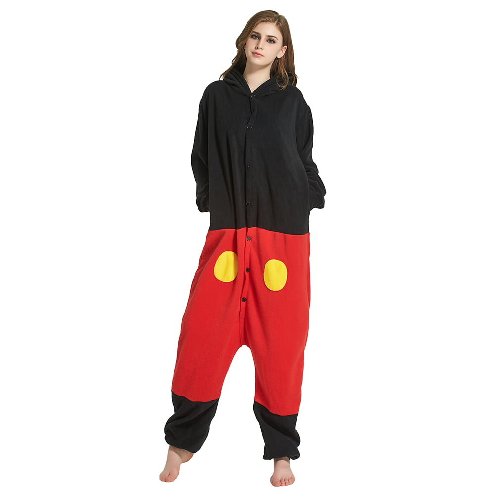 Mickey Mouse Onesie Pajamas Adult Kigurumi Halloween Costum